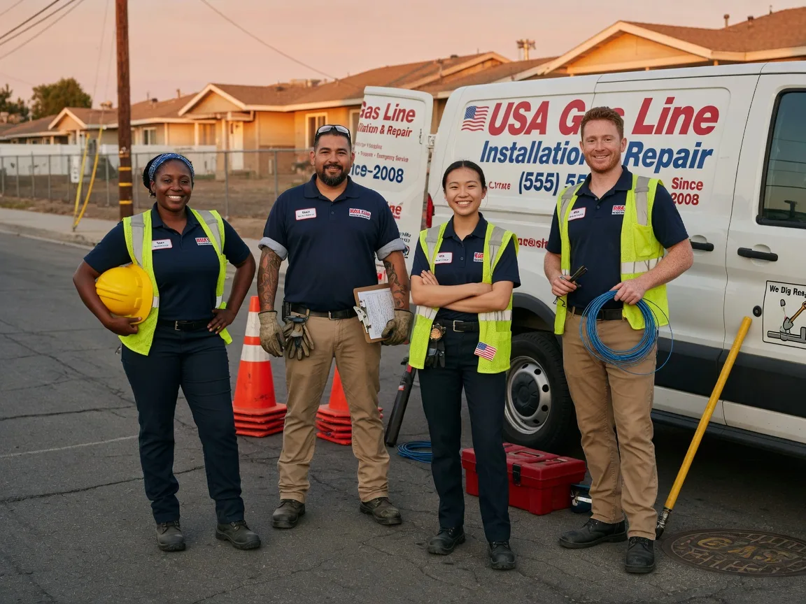 Gas Line Installation company in Connelly Springs, NC